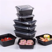 Fiambrera empaquetada gruesa desechable personalizable