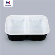 Contenedores desechables para almacenar alimentos para llevar