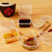 Taza de aderezo para ensalada siamesa Caja de vinagre y salsa de soja