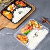 La caja de envasado de alimentos de rejilla 3/4 se puede personalizar